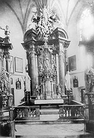 Früherer Barockaltar / Pfarre Fernitz Pfarrkirche Fernitz